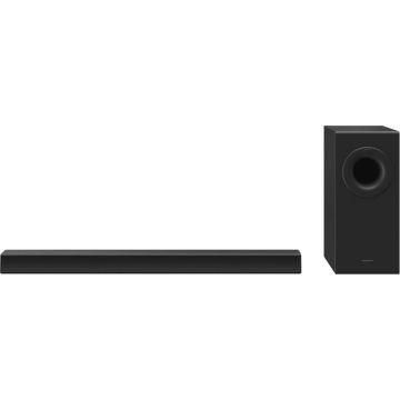 Panasonic SC-HTB496EGK Soundbar, 2.1 kanāli, 160W, Bluetooth, HDMI, optiskā ieeja, melns