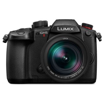 Panasonic Lumix GH5 II Bezspoguļa Kameras Komplekts ar Leica 12-60mm f/2.8-4.0 OIS Objektīvu, 20.3MP, 3" Ekrāns, 4K Video
