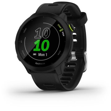 Garmin Forerunner 265 Viedpulkstenis, 1.3" AMOLED Ekrāns, 13 Dienu Baterija, GPS, SpO2, Akvamarina / Melns