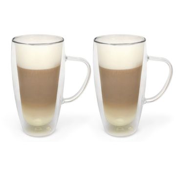 Bredemeijer glāze 400ml Latte Macchiato dubultsienu 2 gab.