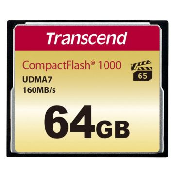 Transcend Compact Flash 64GB 1000x