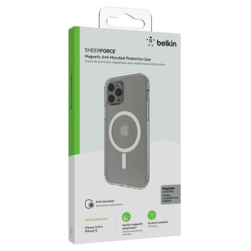 Belkin SheerForce magnētiskais apvalks iPhone 12/12Pro