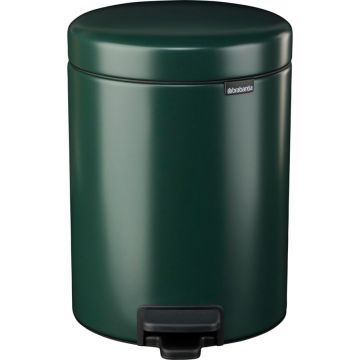 Brabantia NewIcon 5L pedāļa atkritumu tvertne, priežu zaļa