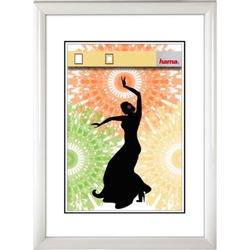 Hama Madrid Plastikāta Foto Rāmis, 15x20cm, Balts, 31766