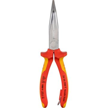 Knipex knaiblīšu knaibles ar sānu griešanas knaiblīšiem (stārķa knābja knaibles)