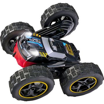 Dickie RC Tumbling Flippy rotaļu auto 2,4 GHz, RTR 1:28 mērogā melns