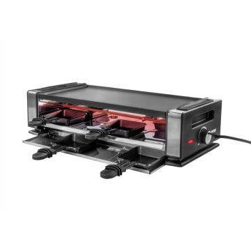 Unold 48730 Raclette Finesse Basic, 1200W, 8 pannas, regulējama temperatūra