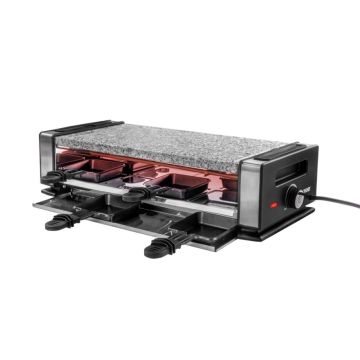 Unold 48760 Raclette Delice Basic, 1200W, 8 pannas, regulējama temperatūra