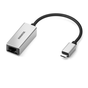 Marmitek Connect USB-C un Ethernet adapteris