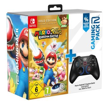 ready2gaming Nintendo Switch Action Bundle + Pro Pad X, Bezvadu Kontrolieris