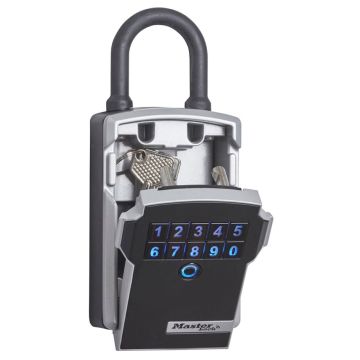 Master Lock Bluetooth seifs ar atslēgu un skavu 5440EURD