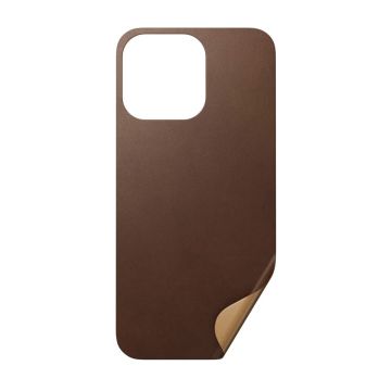 Nomad Leather Skin Rustic Brown iPhone 13 Pro