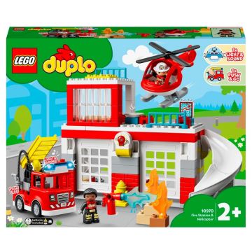 Lego Duplo 10970 Fire Station & Helicopter