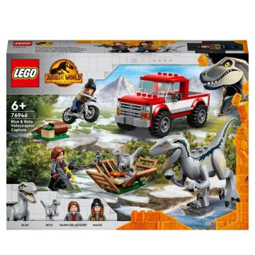 Lego Jurassic 76946 Blue and Beta Velociraptor Capture