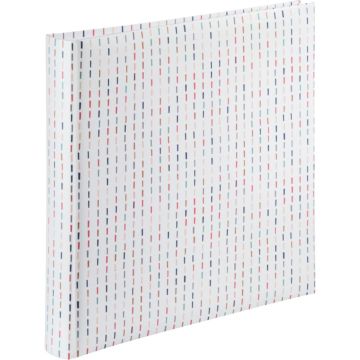 Hama Jumbo grafiskie albumi, 30x30cm, 80 Baltas Lapas, Svītras