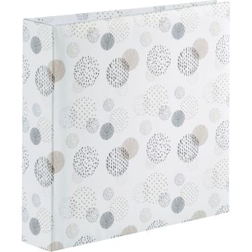 Hama Graphic Dots fotoalbums, 10x15cm, 200 fotogrāfijas, Iespraužams ar piezīmēm