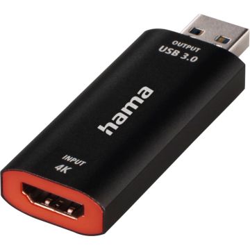 Hama Video ierakstīšanas adapteri, USB - HDMI, 4K