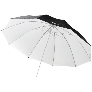 walimex pro atstarojošs lietussargs melns/balts, 150cm