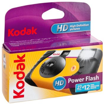 Kodak Power Flash 27+12 vienreizējais fotoaparāts