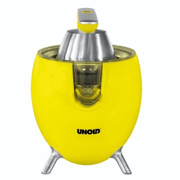 Unold 78132 citrusaugļu sulu spiede, 100W, automātiska izslēgšanās, dzeltena