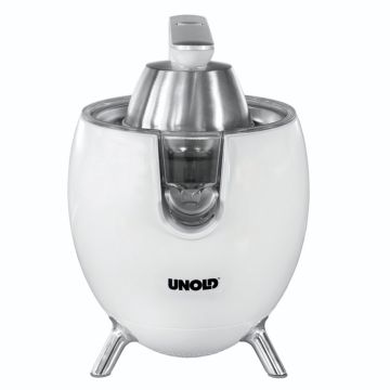 Unold 78130 citrusaugļu sulu spiede, 100W, automātiska izslēgšanās, balta