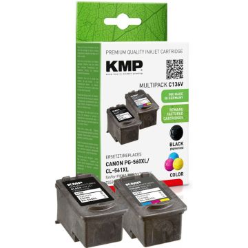 KMP C136V Promo Pack saderīgs ar. Canon PG560/CL561