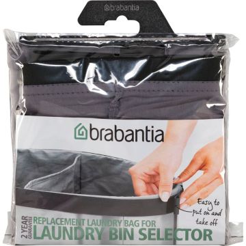 Brabantia rezerves veļas soma "Laundry Selector" 55L, pelēka