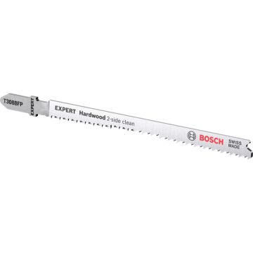 Bosch EXPERT jigsaw blades T308BFP 25Stk Hardwood 2-side