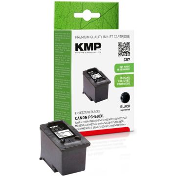 KMP C87 tinte black savietojams ar Canon PG-540 XL