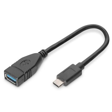 Digitus USB Type-C adapteris/pārveidotājs OTG Type-C uz A