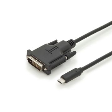 Digitus USB Type-C adapteris/pārveidotājs no Type-C uz DVI