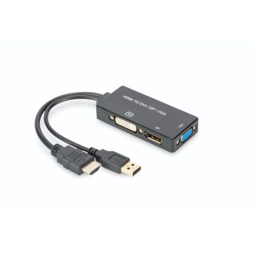 Digitus HDMI 3in1 adapteris/pārveidotājs