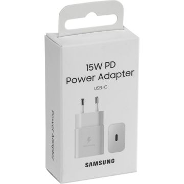 Samsung lādētājs EP-T1510 PD USB-C 15W, balts