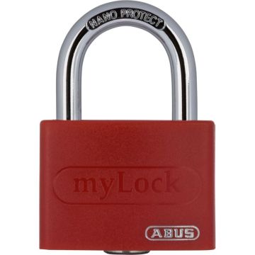 ABUS MyLock T65AL Piekaramā Slēdzene Sarkana 5. Drošības Līmenis