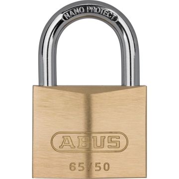 ABUS Brass Piekaramā Slēdzene 65/50 50mm 6. Drošības Līmenis