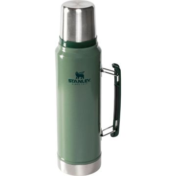 Stanley Classic pudele 1,0 L Hammertone Green