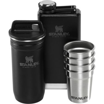 Stanley Pre-Party Glāžu Komplekts Šotiņiem Matēts Melns Pebble