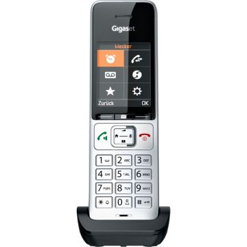 Gigaset COMFORT 500HX Bezvadu Telefons, Sudraba/Melns