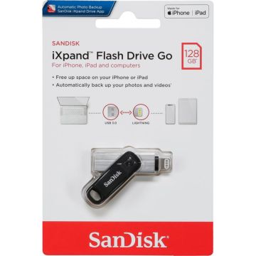 SanDisk iXpand zibatmiņa 128GB SDIX60N-128G-GN6NE