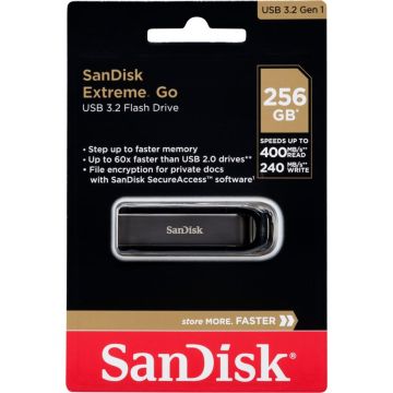 SanDisk Cruzer Extreme GO 256GB USB 3.2 SDCZ810-256G-G46