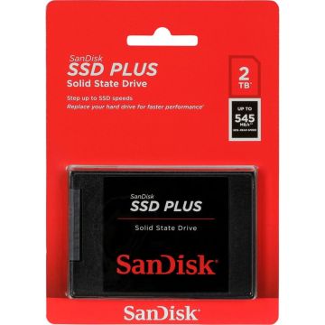 SanDisk SSD Plus 2TB lasāms 535 MB/s SDSSDA-2T00-G26