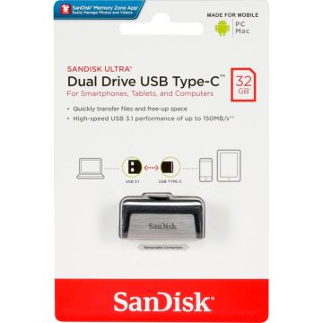 SanDisk Ultra Dual Drive 32GB Type-C USB SDDDC2-032G-G46