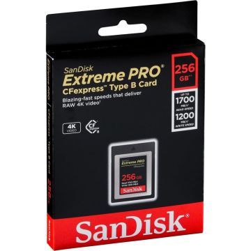 SanDisk CF Express Type 2 256GB Extreme Pro SDCFE-256G-GN4NN