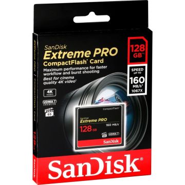 SanDisk Extreme Pro CF 128GB 160MB/s SDCFXPS-128G-X46