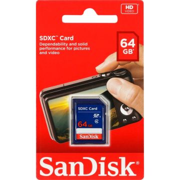 SanDisk SDXC karte 64GB SDSDB-064G-B35