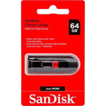 SanDisk Cruzer Glide 64GB SDCZ60-064G-B35