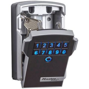 Master Lock atslēgu seifs Bluetooth melns pelēks 5441EURD