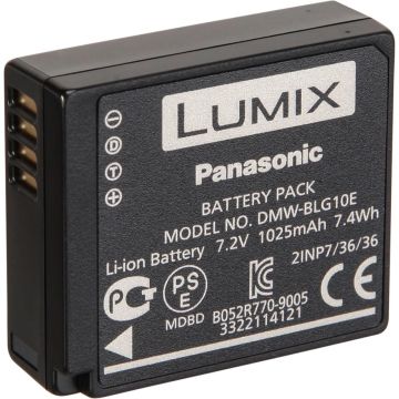 Panasonic DMW-BLG10E Fotoaparāta akumulators, 7.2 V, 1025 mAh