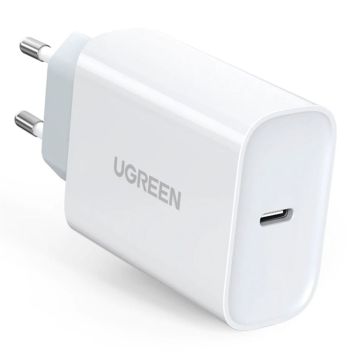 UGREEN USB-C 25W PD sienas lādētājs