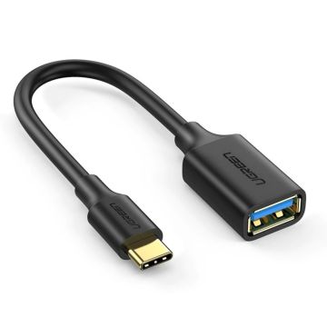 Ugreen USB 3.0 Type-C pārejas adapteris melns 150mm